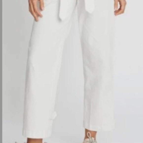 Choosy Tropical Print Jumpsuit 18 Belted Elastic Waist - Picture 4 of 13